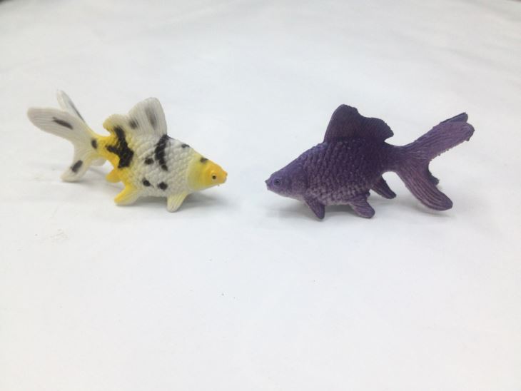 Small PVC Goldfish Toy For Vending Machine Capsule 5