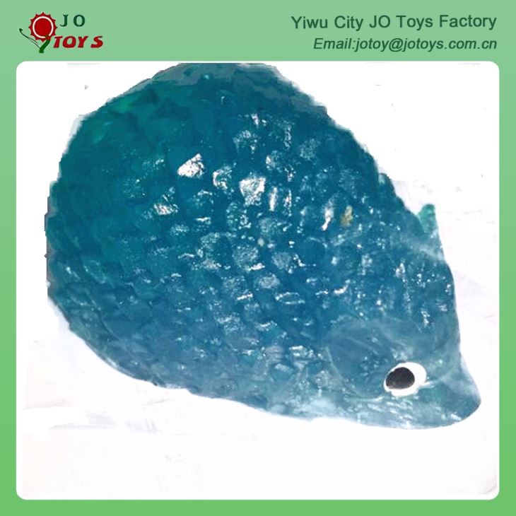 Sales Children's Toys TPR Material Sticky 3D Hedgehog Toy Animals 3