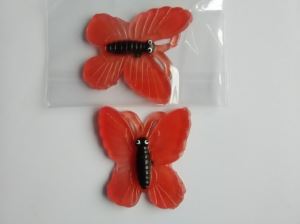 TPR सामग्री चिपचिपा तितली खिलौना