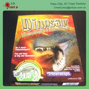 डायनासोर के बच्चों को शिक्षा पुरातात्विक शैक्षिक खिलौने हड्डियों