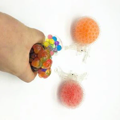 65 मिमी कैप्सूल के लिए तनाव रिलीज जेली स्पाइडर खिलौना