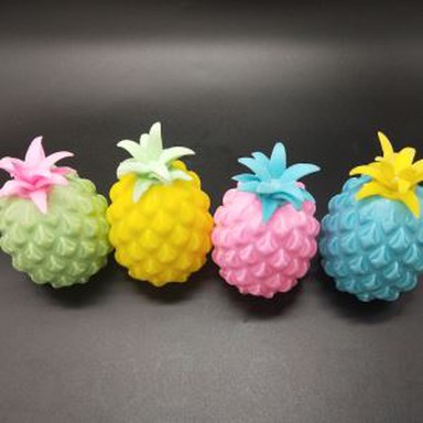 गर्म बेच चिपचिपा खिलौना स्क्विशी निचोड़ अनानास
