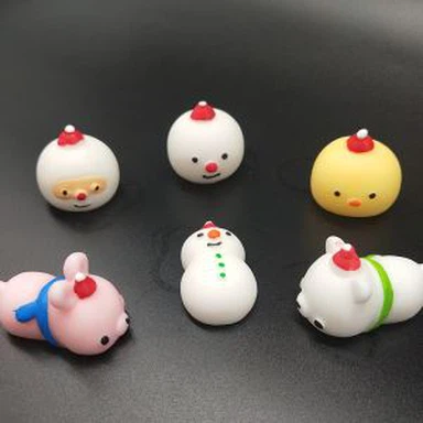 टीपीआर सामग्री क्रिसमस उपहार Squishy Mochi खिलौना