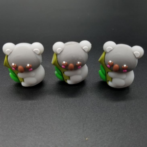 प्लास्टिक भालू पेंसिल कैप