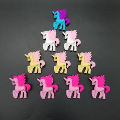 पीवीसी गेंडा आकर्षण खिलौना