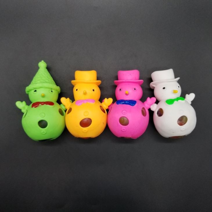 Squishy Squeeze Snowman Toy