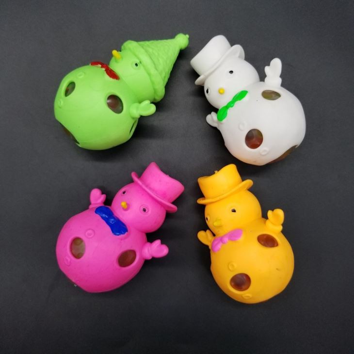Squishy Squeeze Snowman Toy