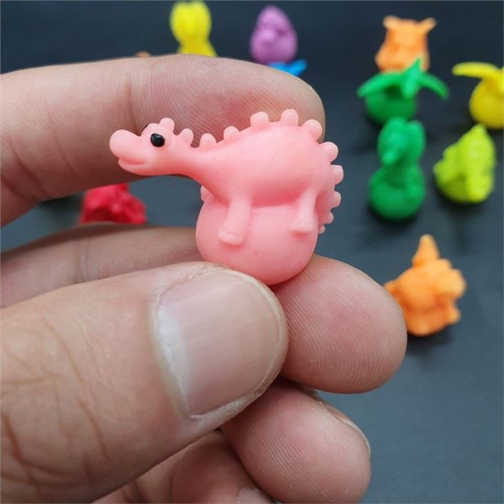 PVC Material Dinosaur Shape Plastic Pencil Topper