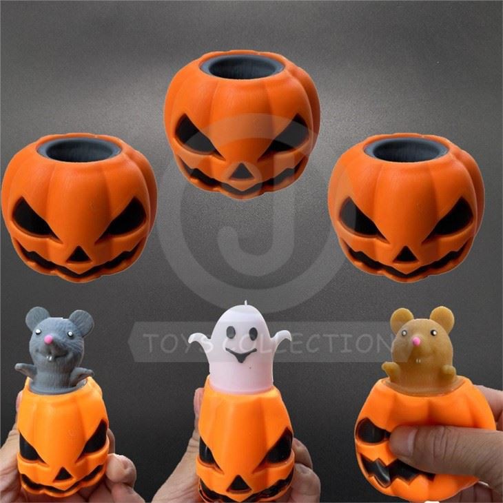 Soft Squeeze Squishy Anti Stress Party Vent Custom Pumpkin Decoration Toys