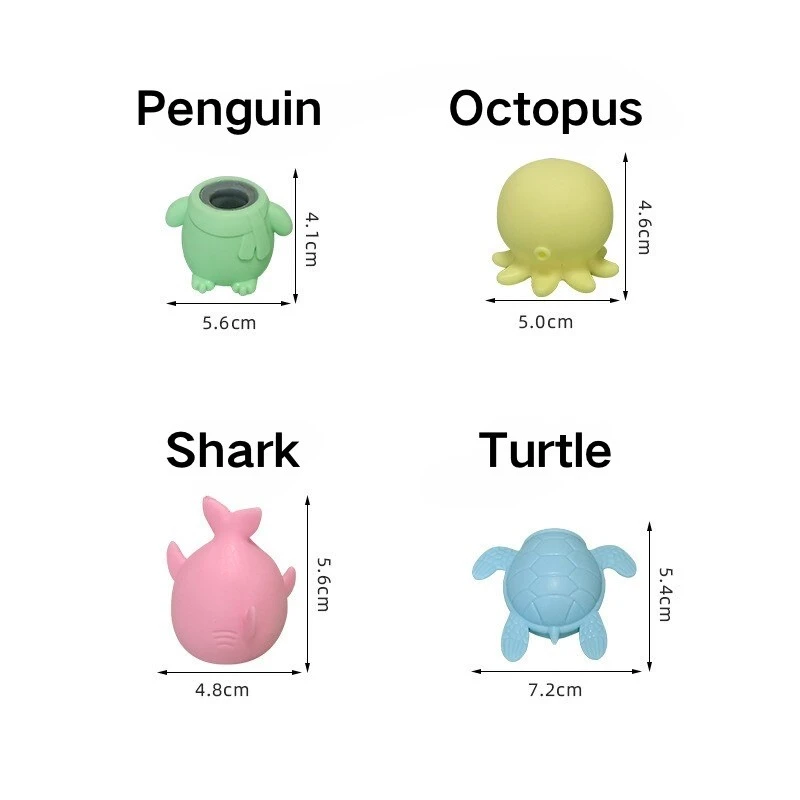 Marine animal squeeze cup2